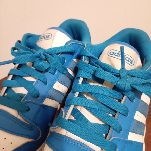 Adidas Blue and White Sneakers - Picture 5 of 12